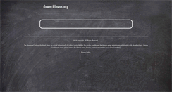 Desktop Screenshot of down-blouse.org